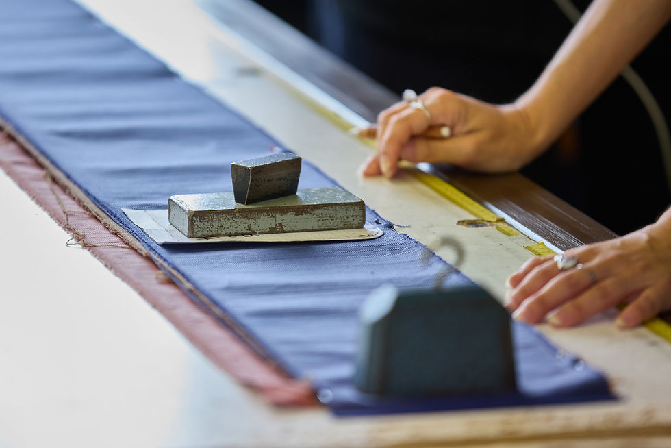 La première production textile