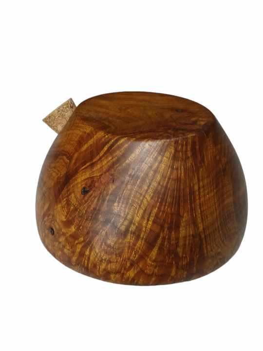 Black Locus Mini Micro Urn