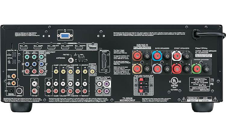 Thumbnail: Onkyo TX‑SR608 7.2‑Channel THX Select2 Plus AV Receiver