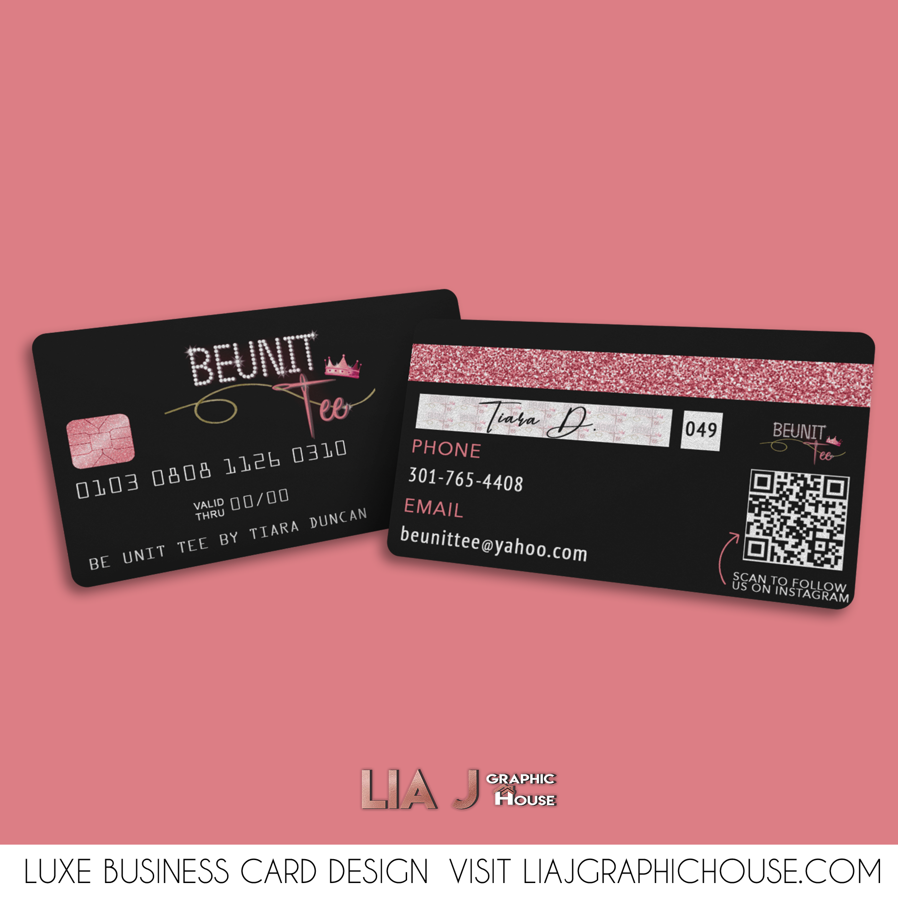 Luxe Business Card Design