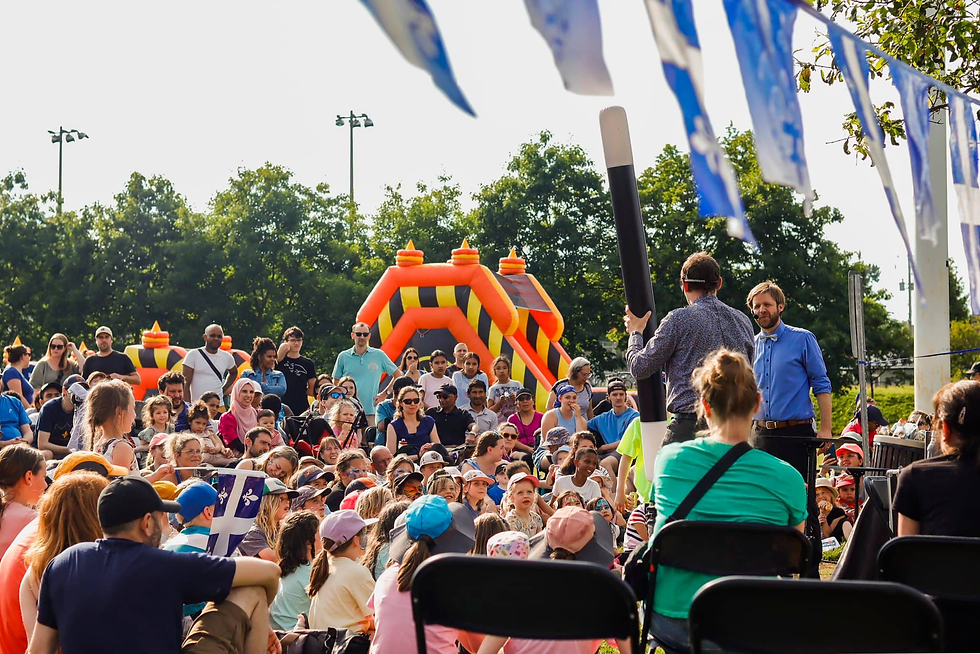 Fête nationae au parc Saint-Louis-de-Framce