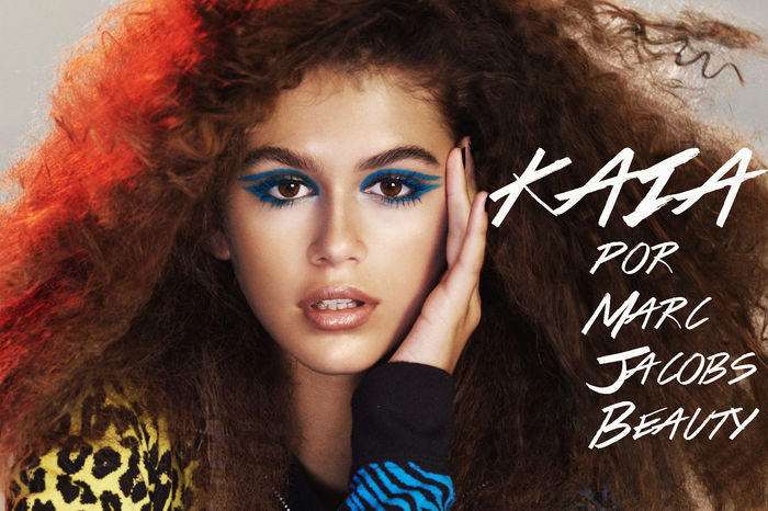 Kaia Gerber, la nueva cara de Marc Jacobs Beauty y una reinterpretacion moderna de la Madonna de los