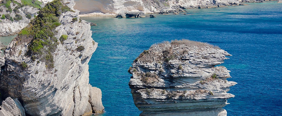 South Corsica boat itinerary Bonifacio