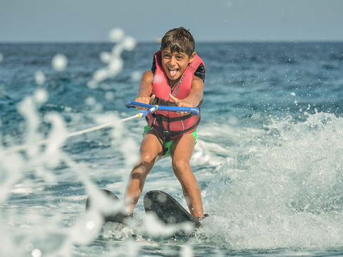 waterski for kids Costa Smeralda | Sardegna Luxury 