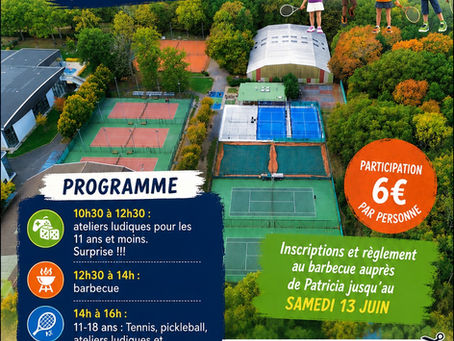 Fête de l'école de Tennis