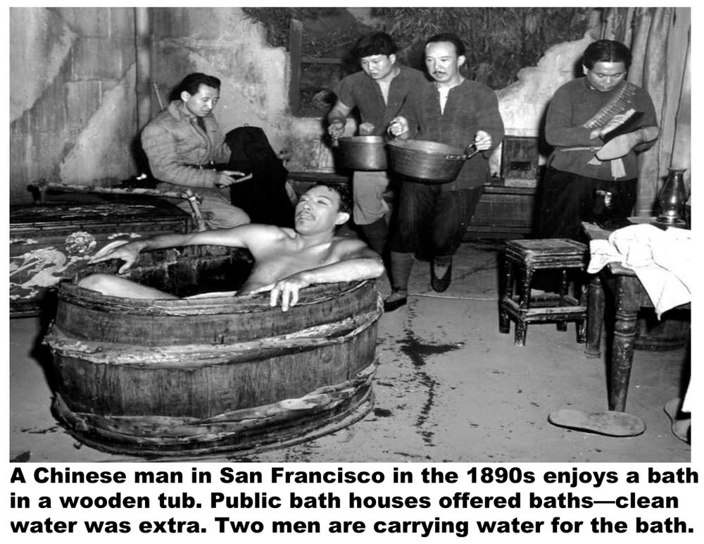 Bathing in the Old West