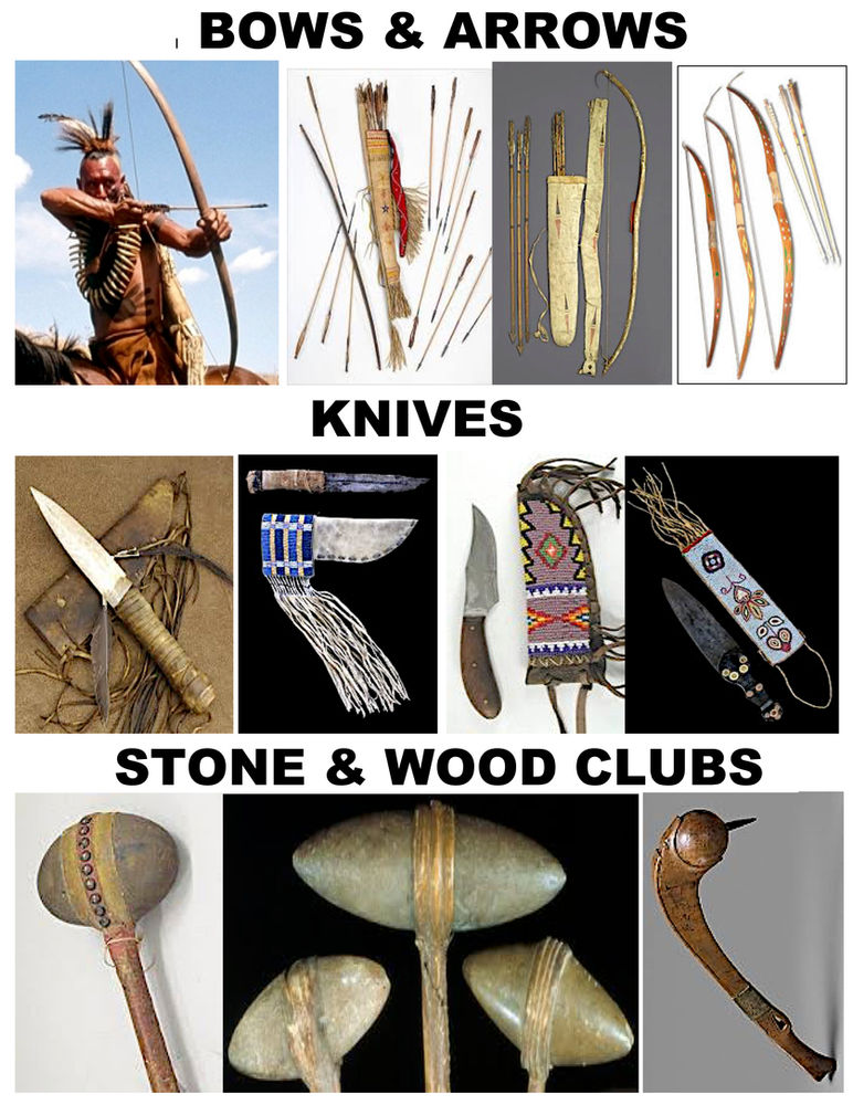Twelve Native American Weapons twelve-native-american-weapons