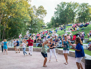 Amphitheater at Bluebird Park in Ellisville, MO
