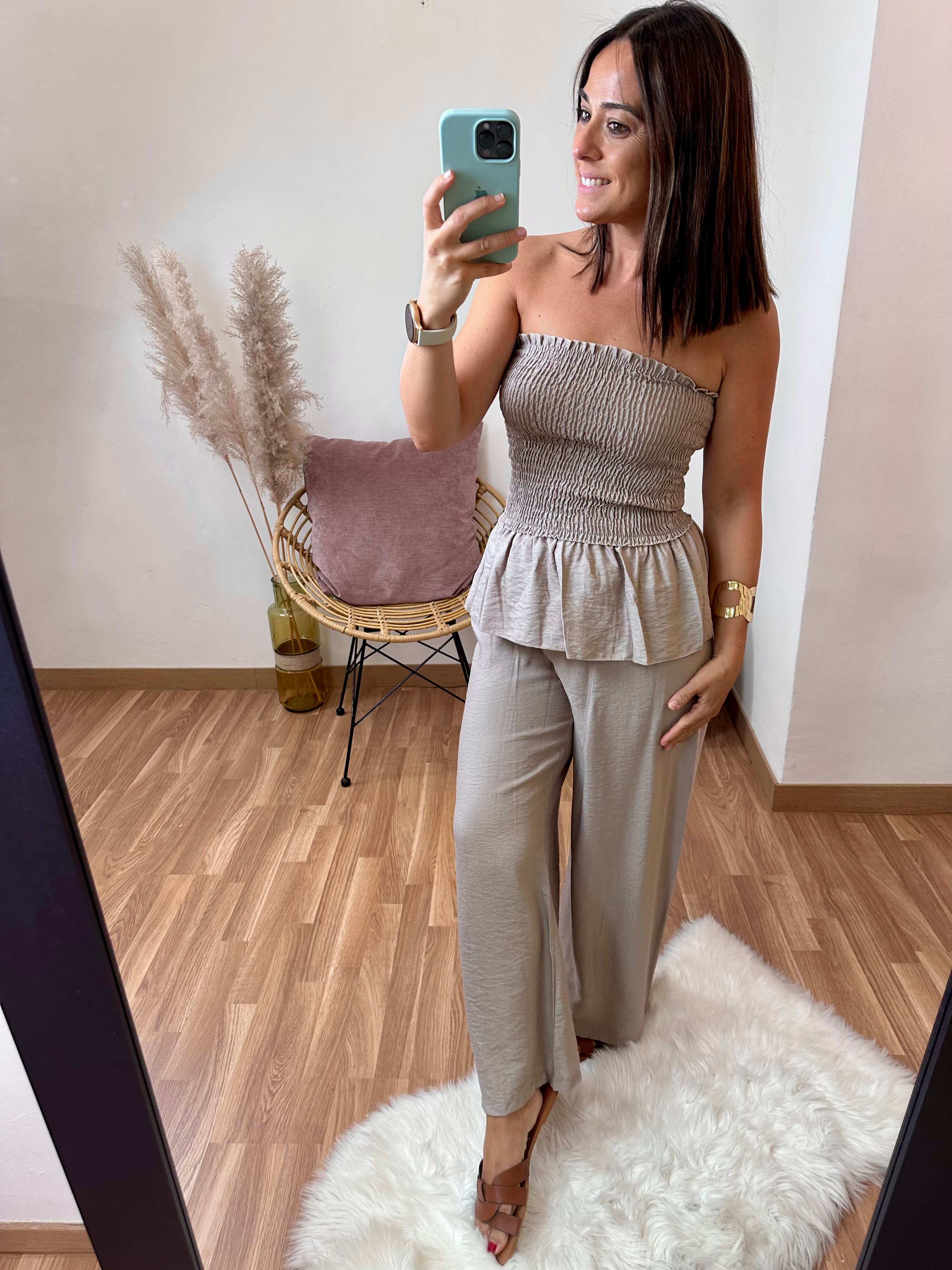 Conjunto Ali taupé 