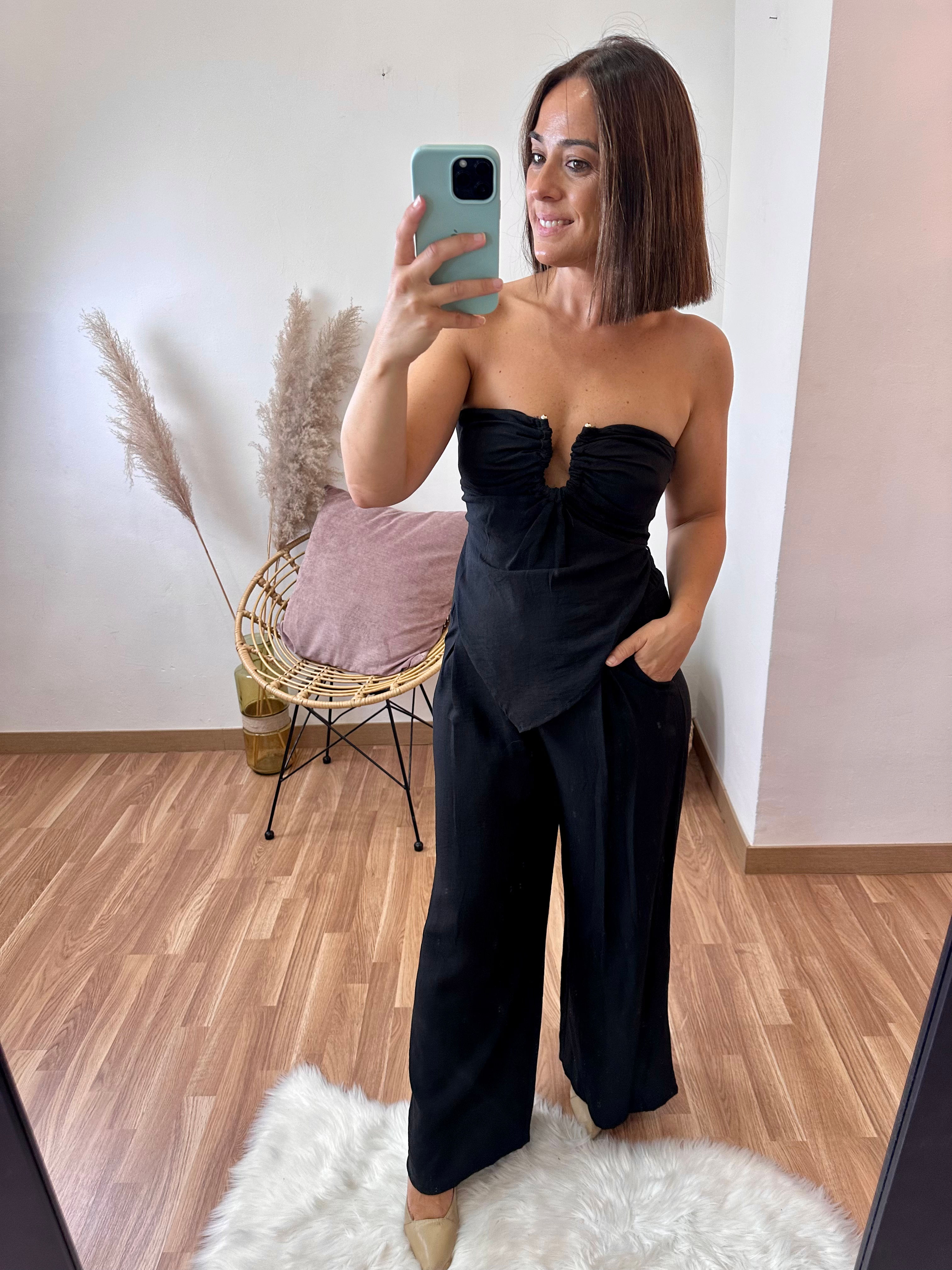 Conjunto isla marina negro