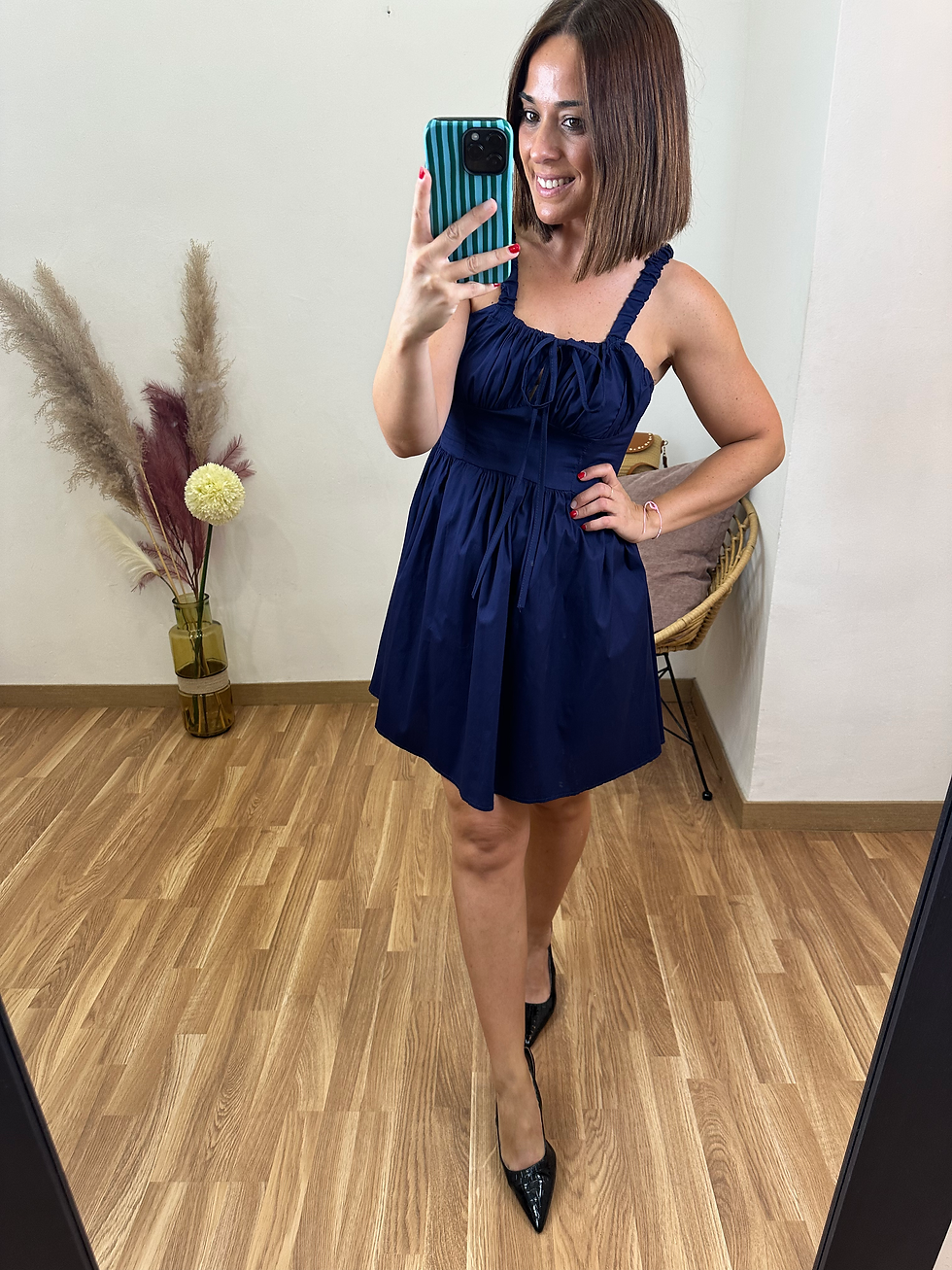 Vestido Vanessa marino