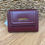 Miniatura: Cartera Piel Burdeos 