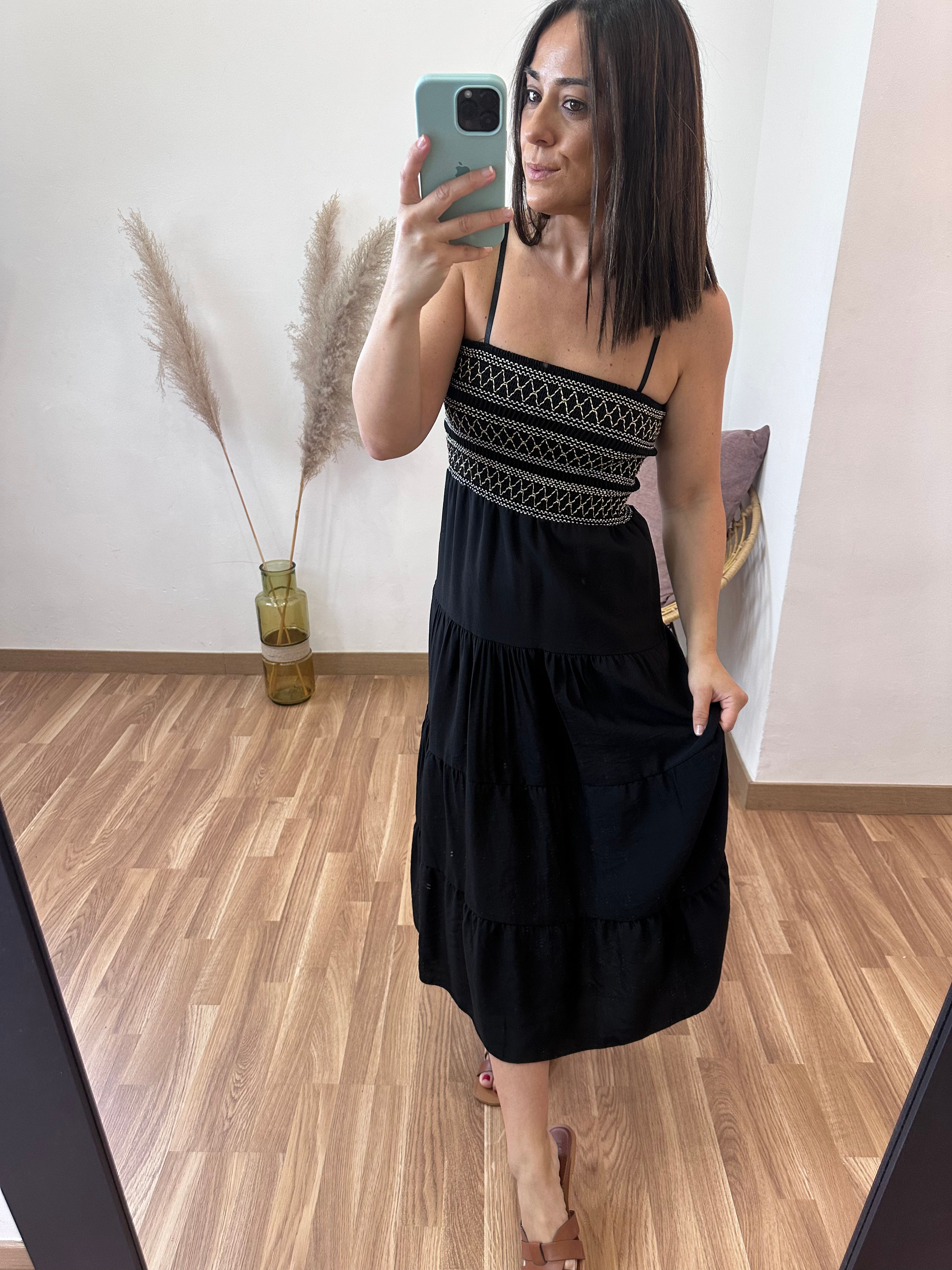 Vestido Grecia Negro 