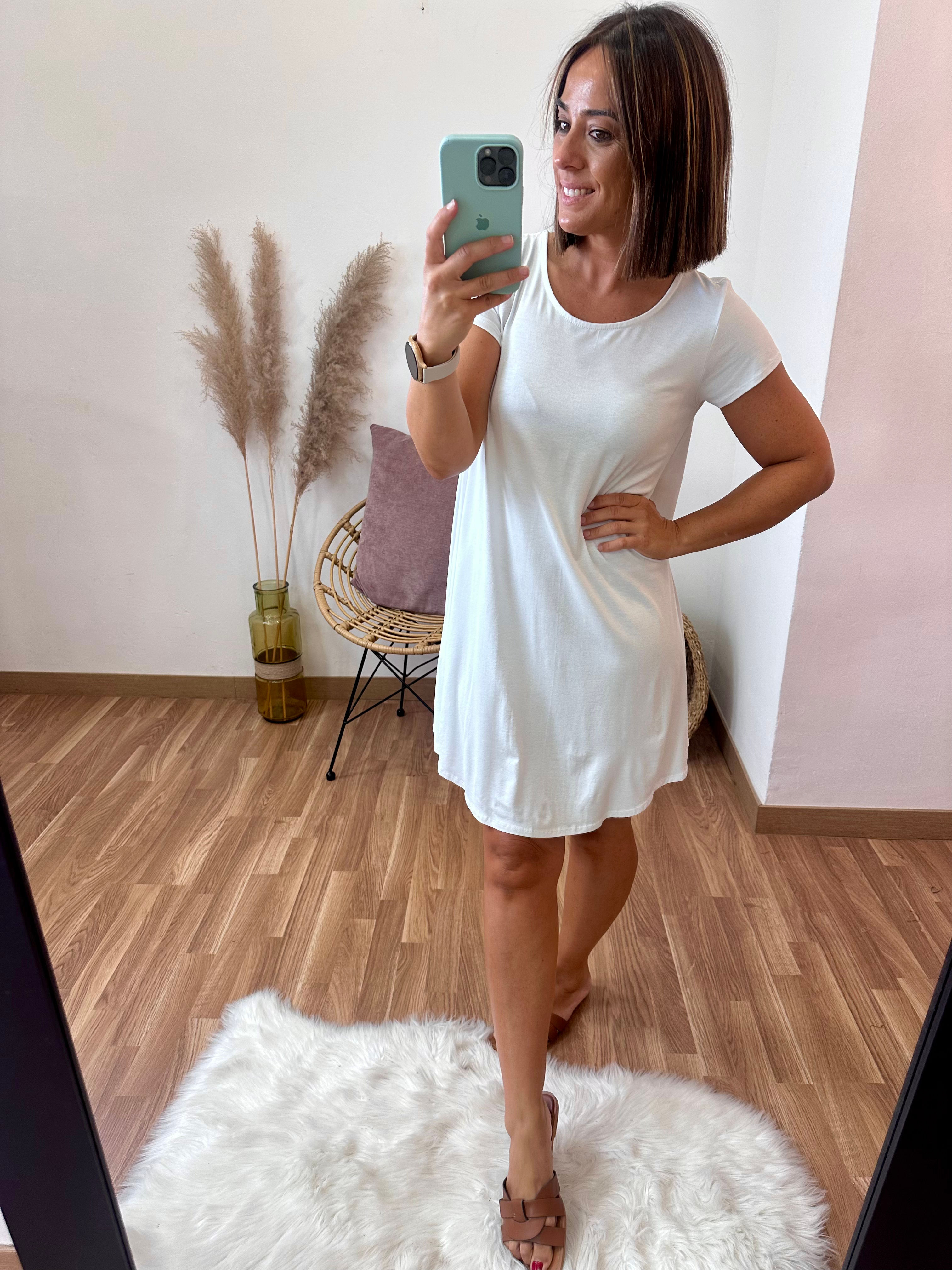 Vestido Marifé blanco