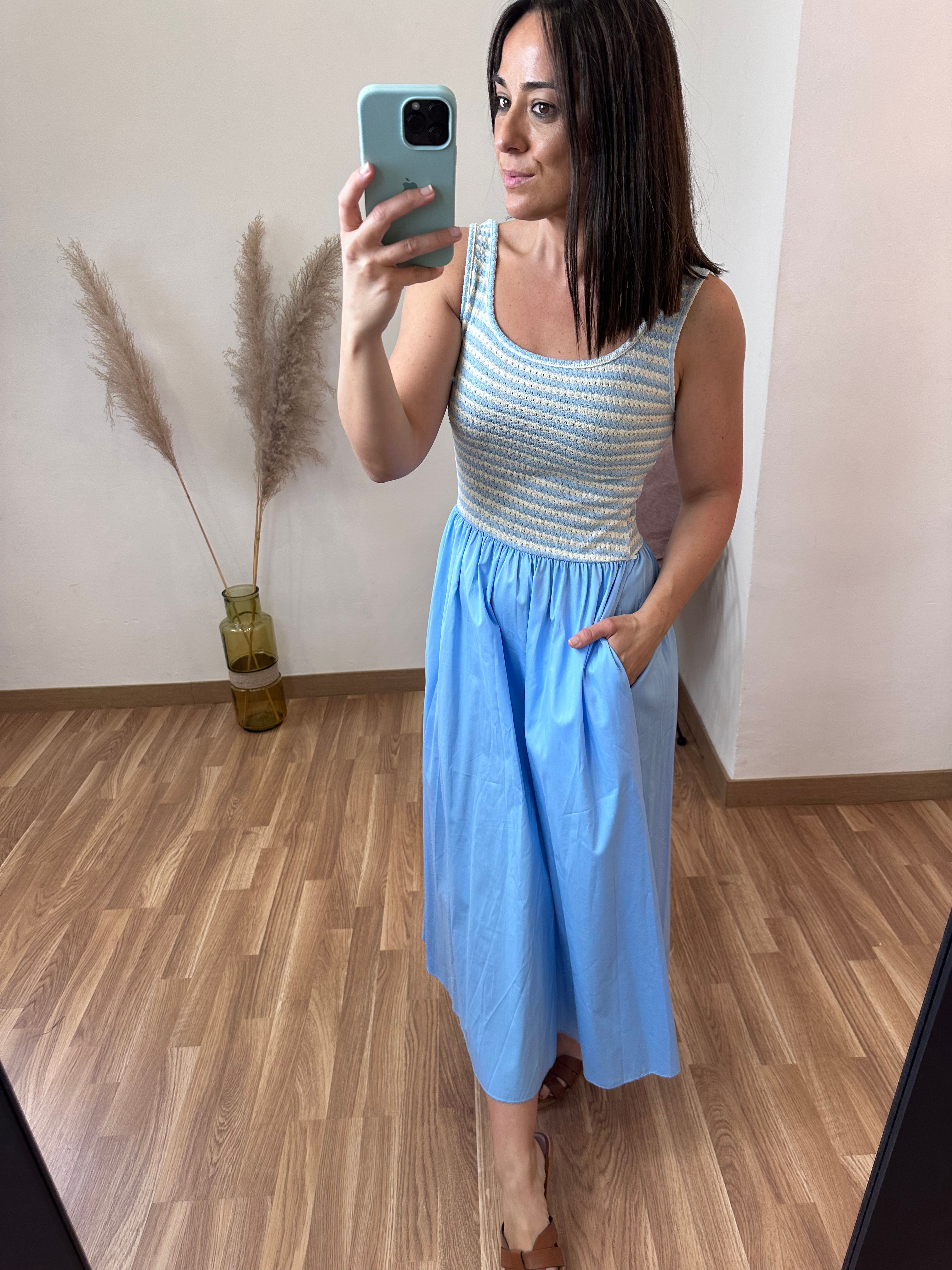 Vestido Gloria azul