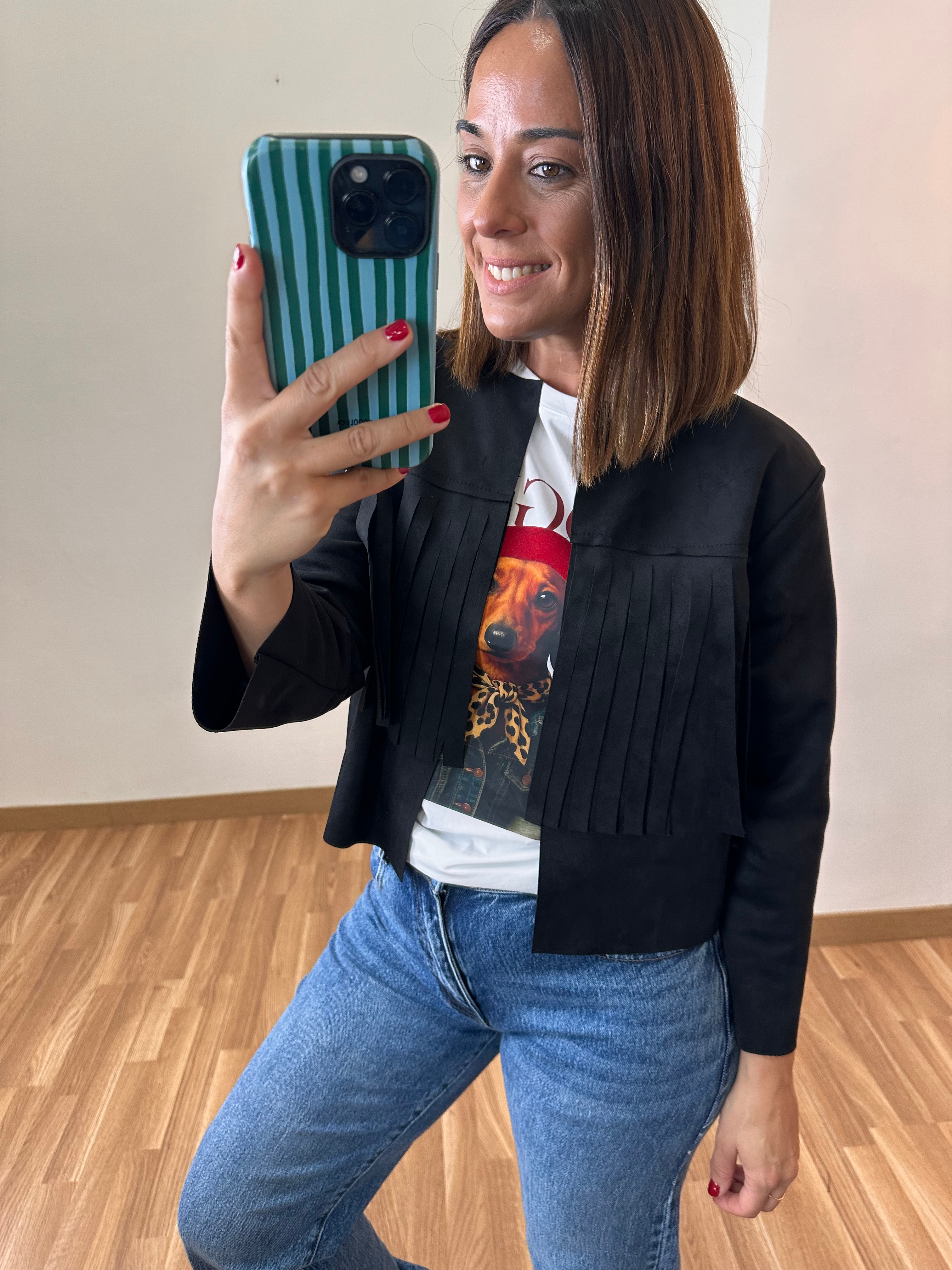 Chaqueta Sandra Negra