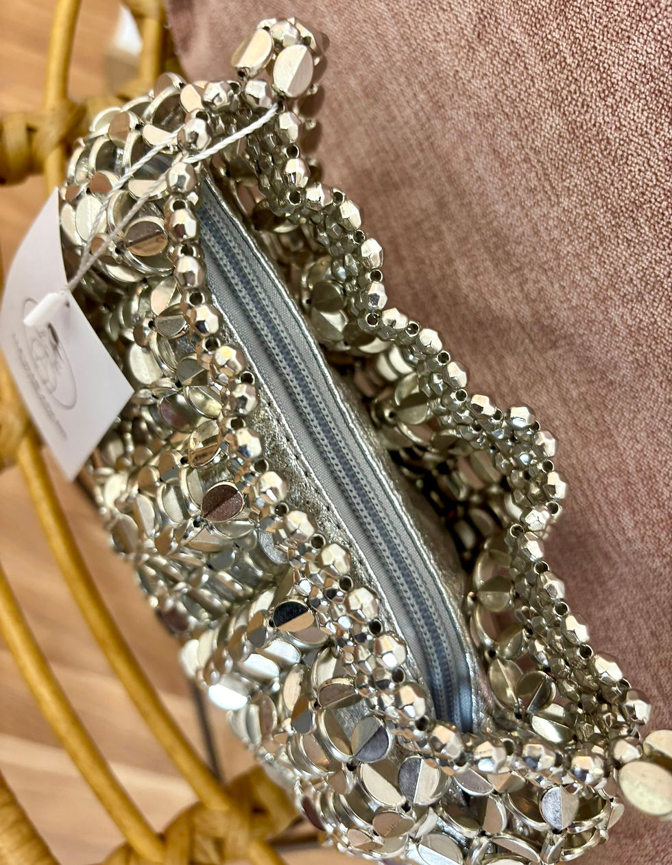 Miniatura: Bolso Fiesta Plata 
