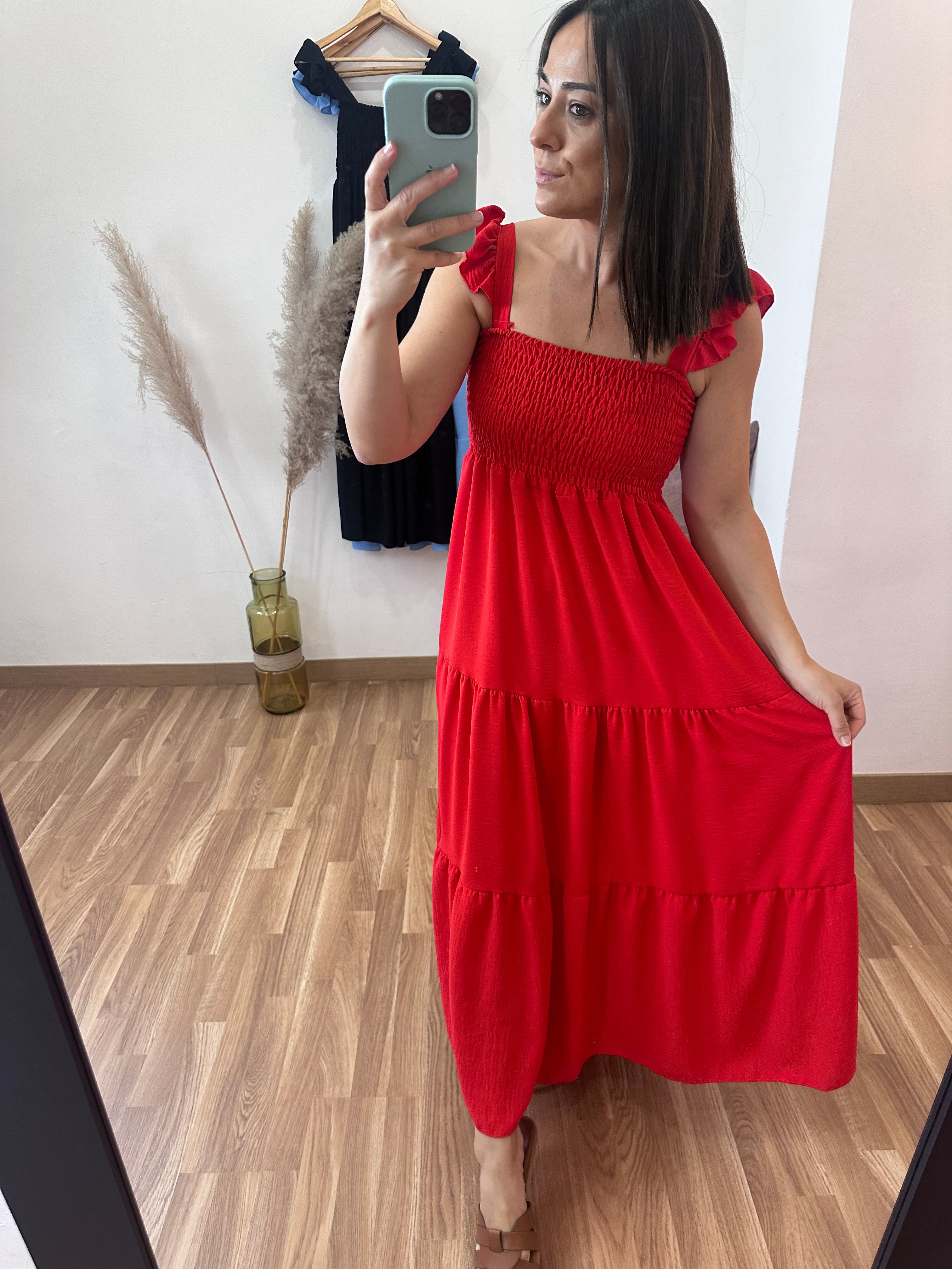 Vestido Amelia Rojo