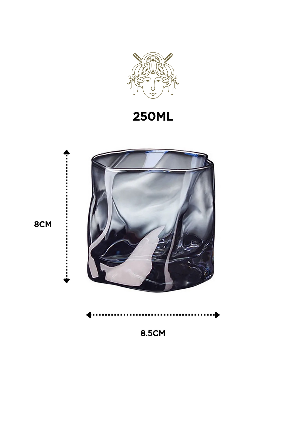 Thumbnail: DISTORTED SMOKED - LARGE