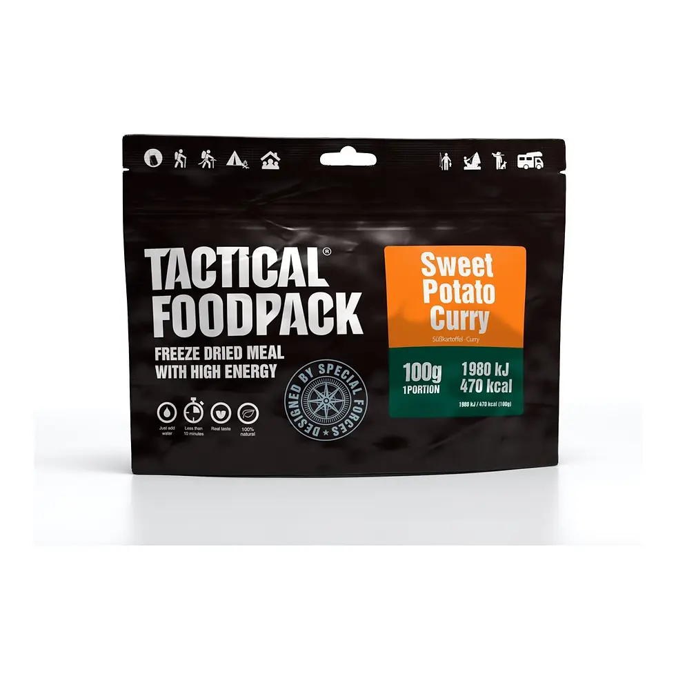 Tactical Foodpack Sweet Potato Curry