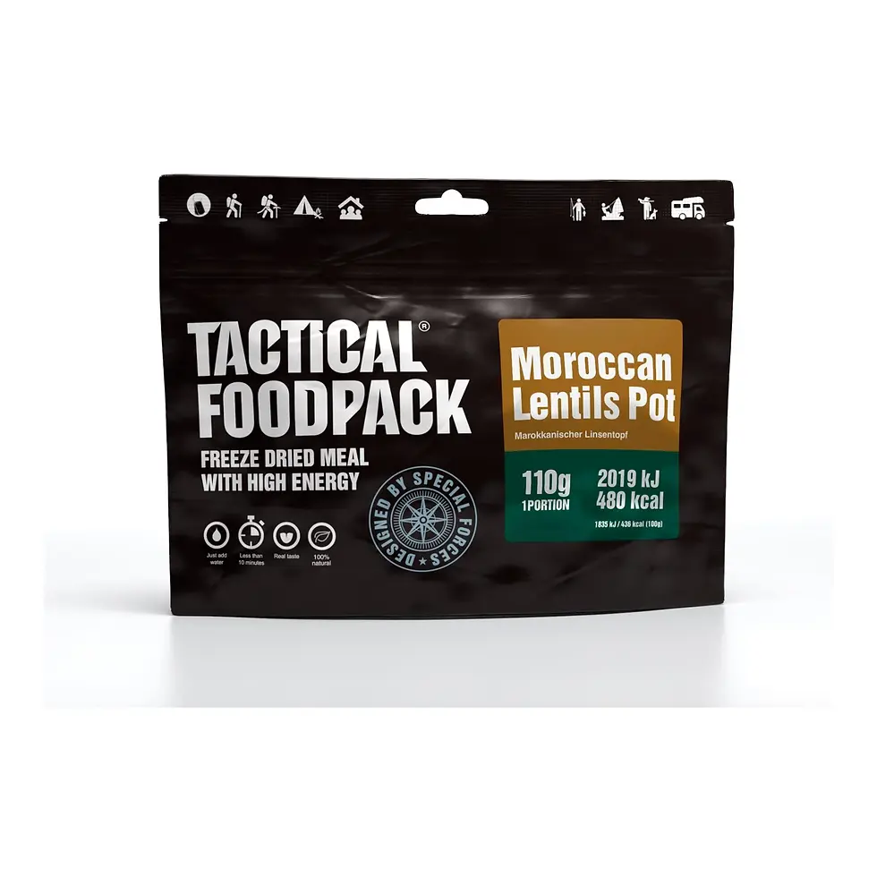 Tactical Foodpack Moroccan Lentils Pot