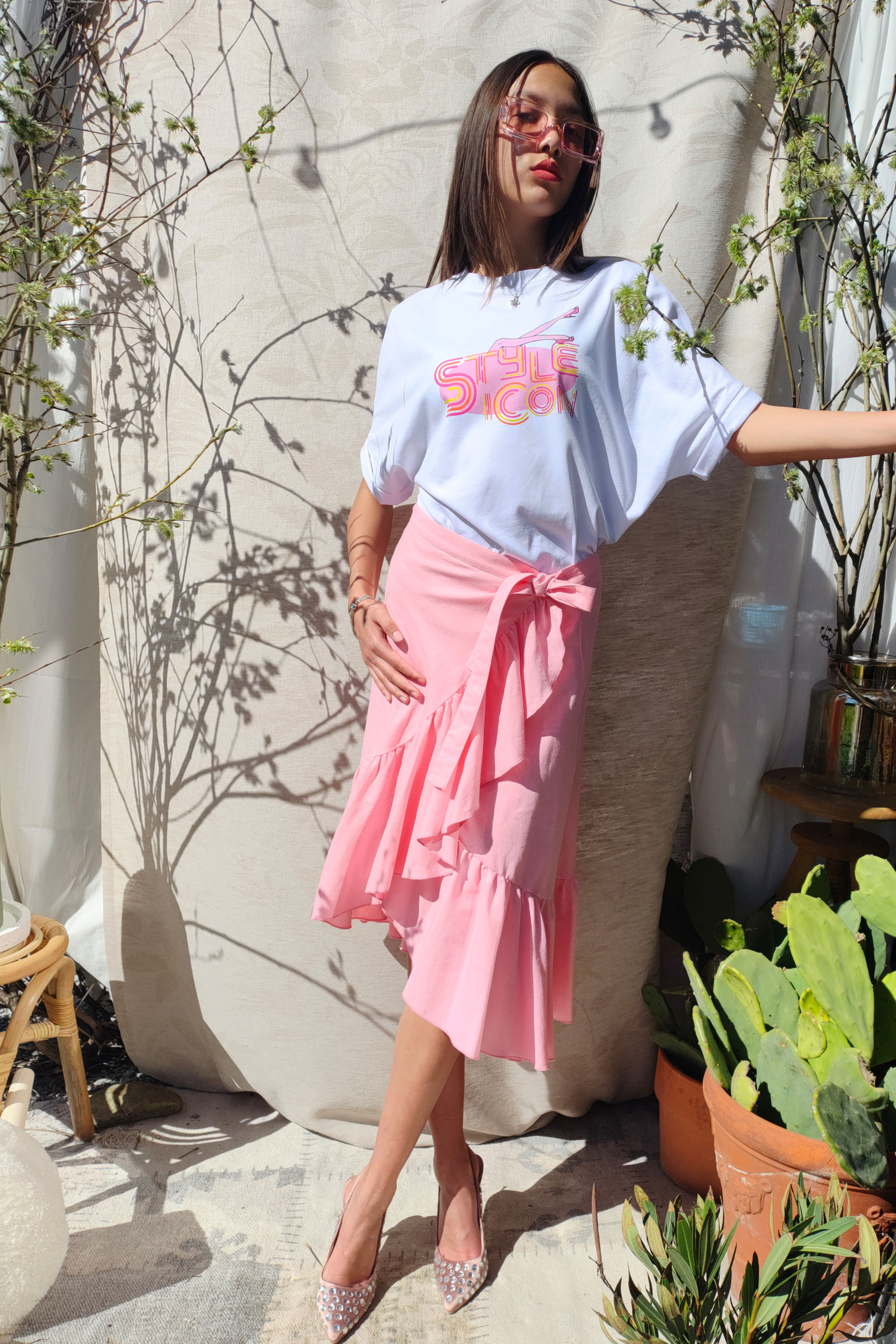 STYLE ICON | oversized tee | soft white cotton