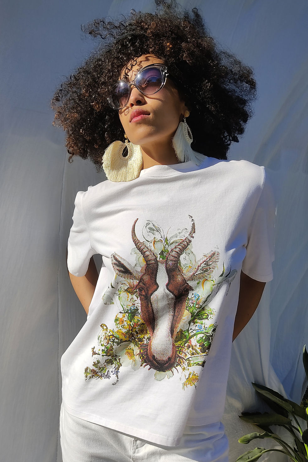 | THE LAST BONTEBOK | white tee