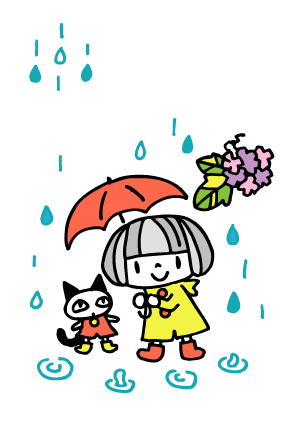 雨の日