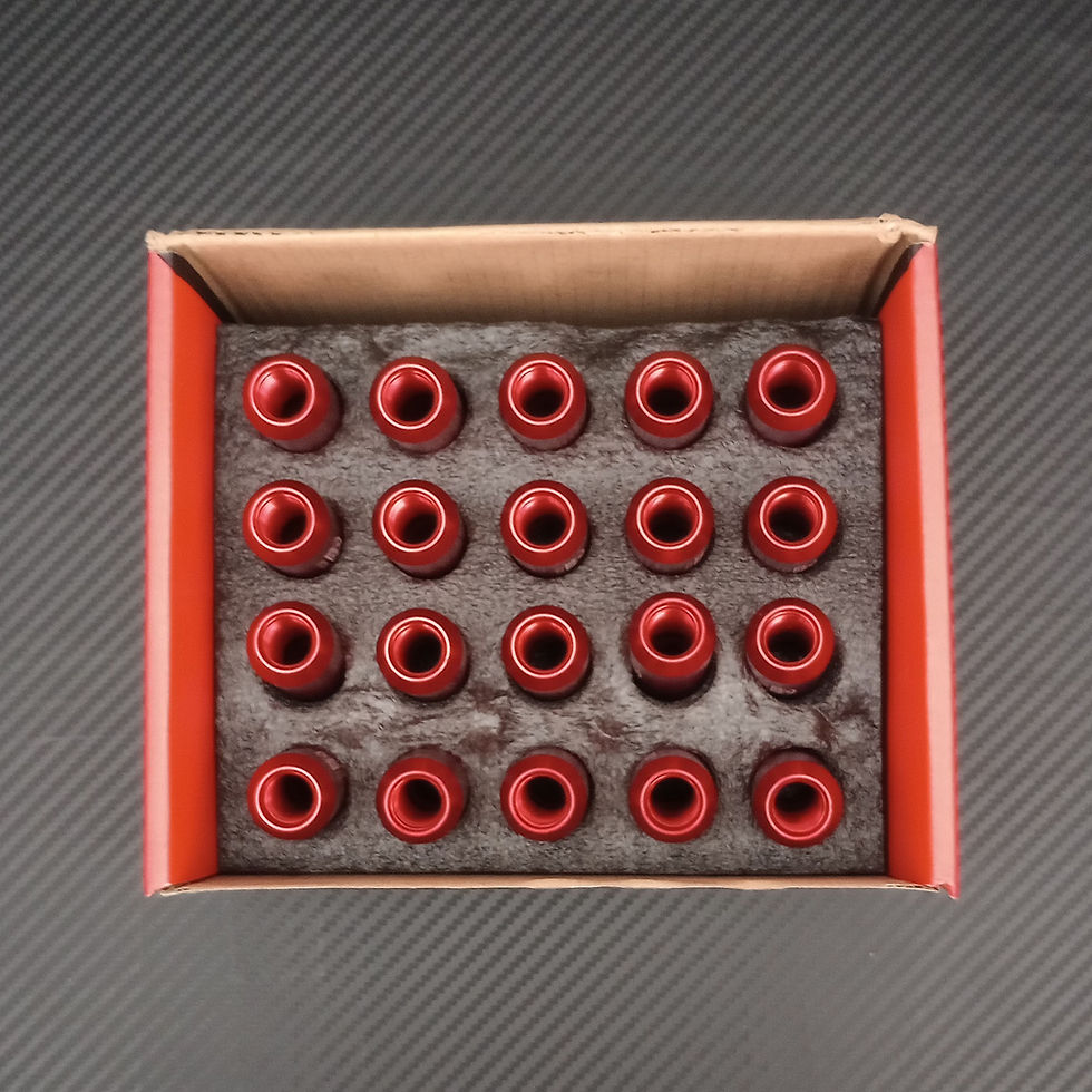 Thumbnail: 97. Long Ponty Metal Wheel Lug Nuts (20 Pcs)