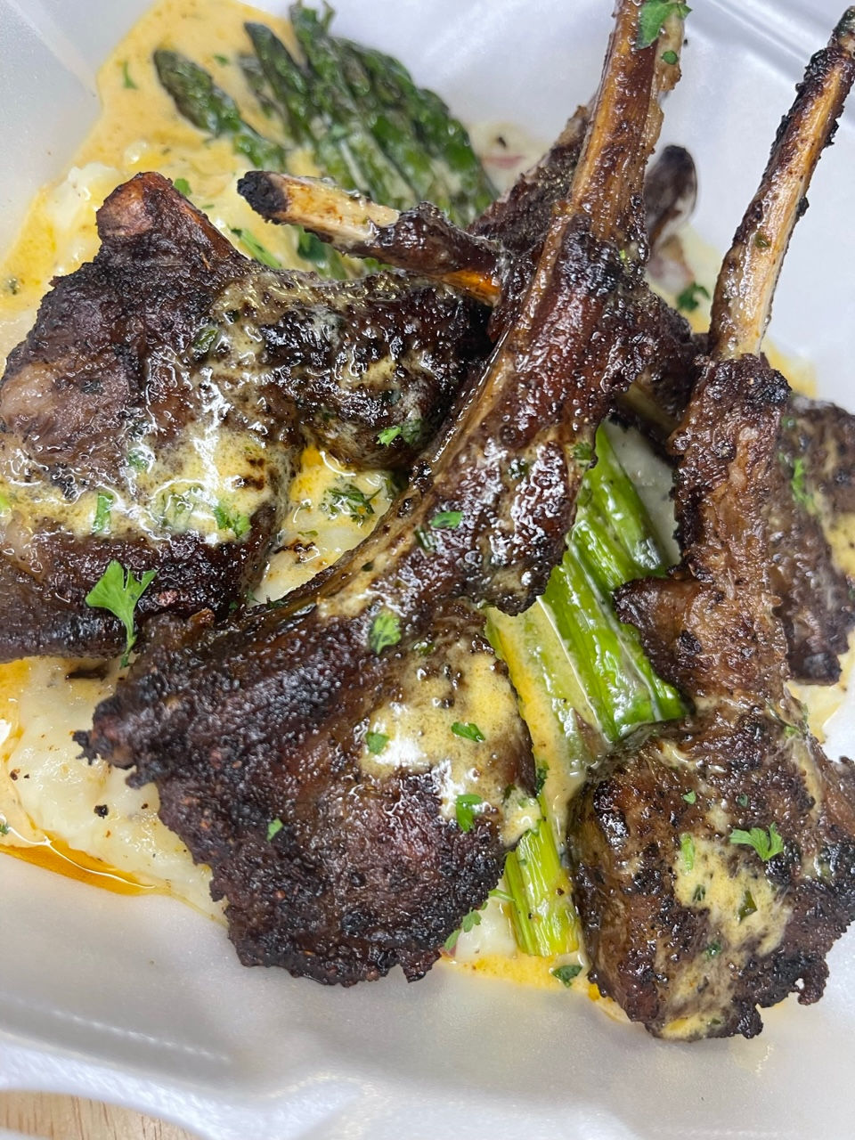 Arranged Food and Objects