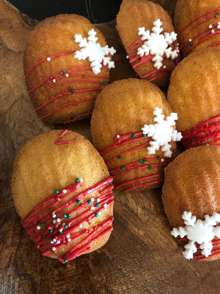 Orange Vanilla Madeleines