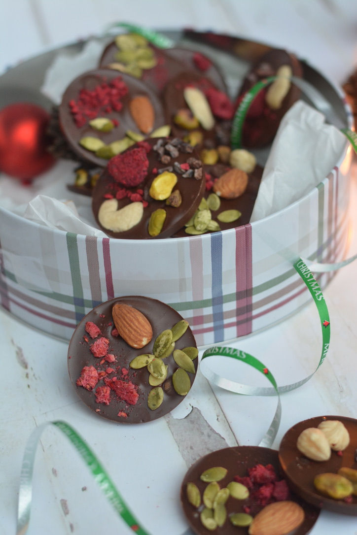 Dark Chocolate Mendiants