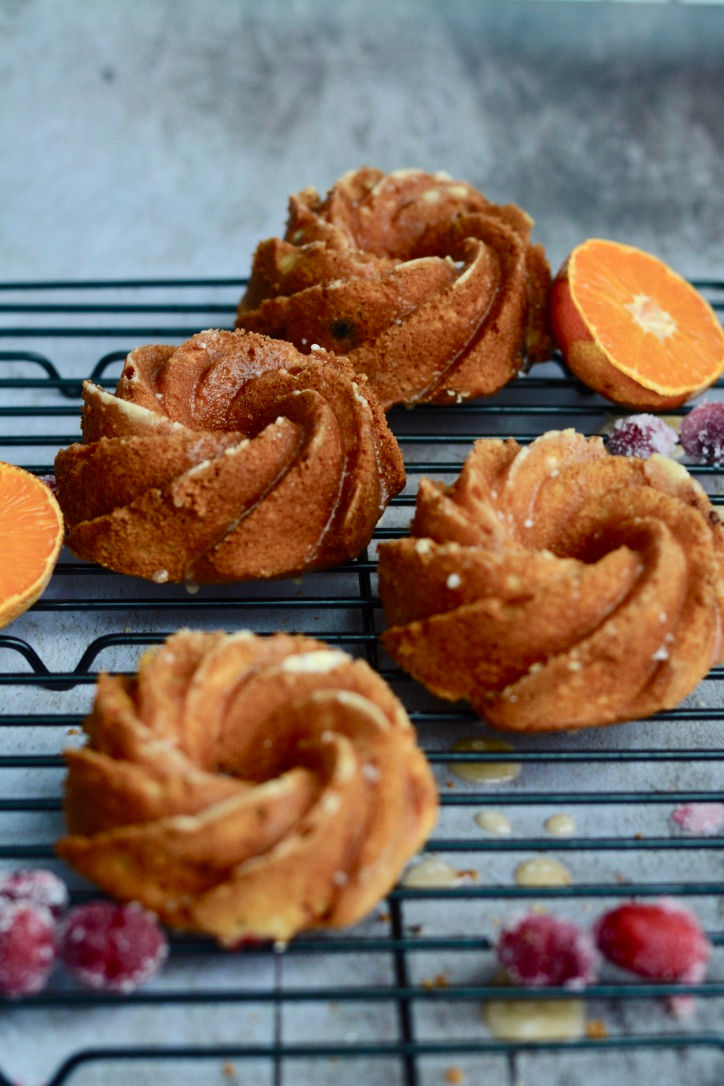 Orange Cranberry Bundtlettes