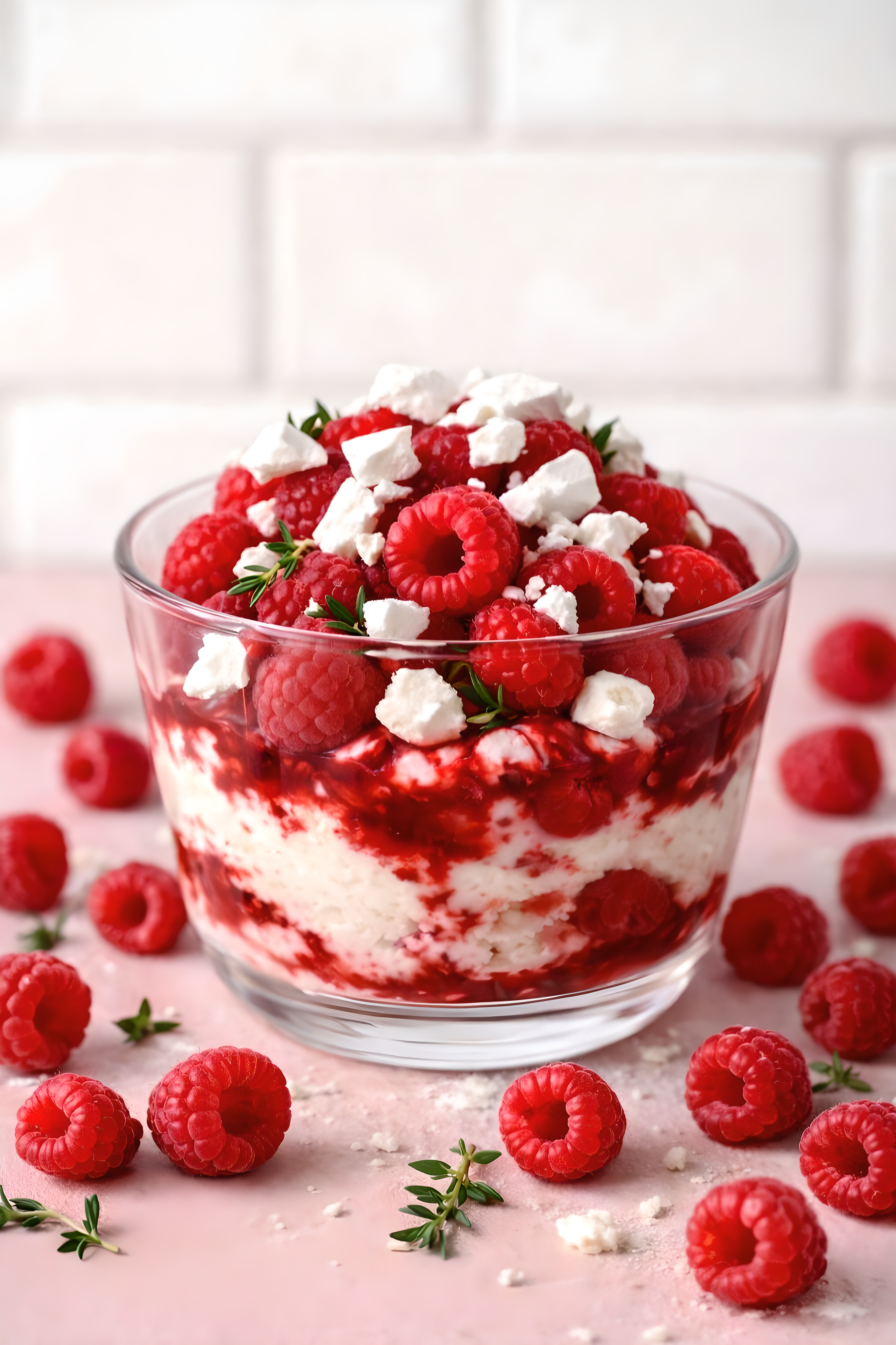 Vegan Raspberry & Thyme