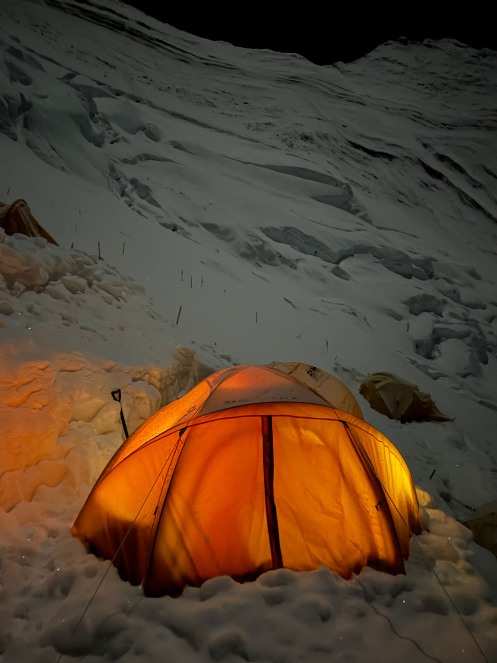 Tent on Everest Camp 3