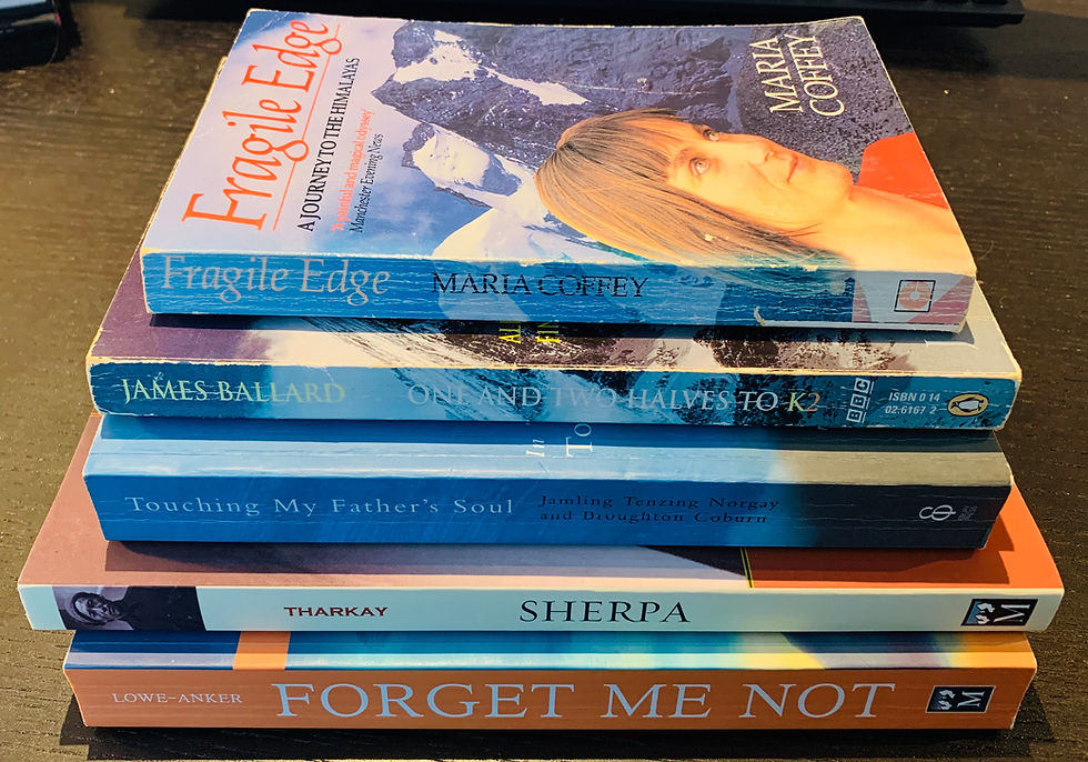 From my bookshelf: Sherpa's and Survivors 