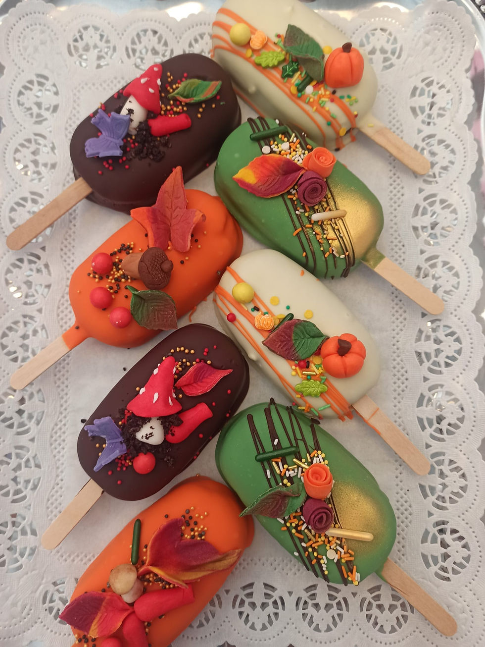 Herbst Cakesicles 6 Stück 