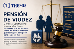 Pensión de viudez: el Tribunal Constitucional fortalece el principio de igualdad entre hombres y mujeres