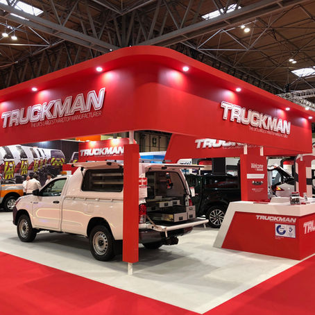 Trucking great stand at CV Show