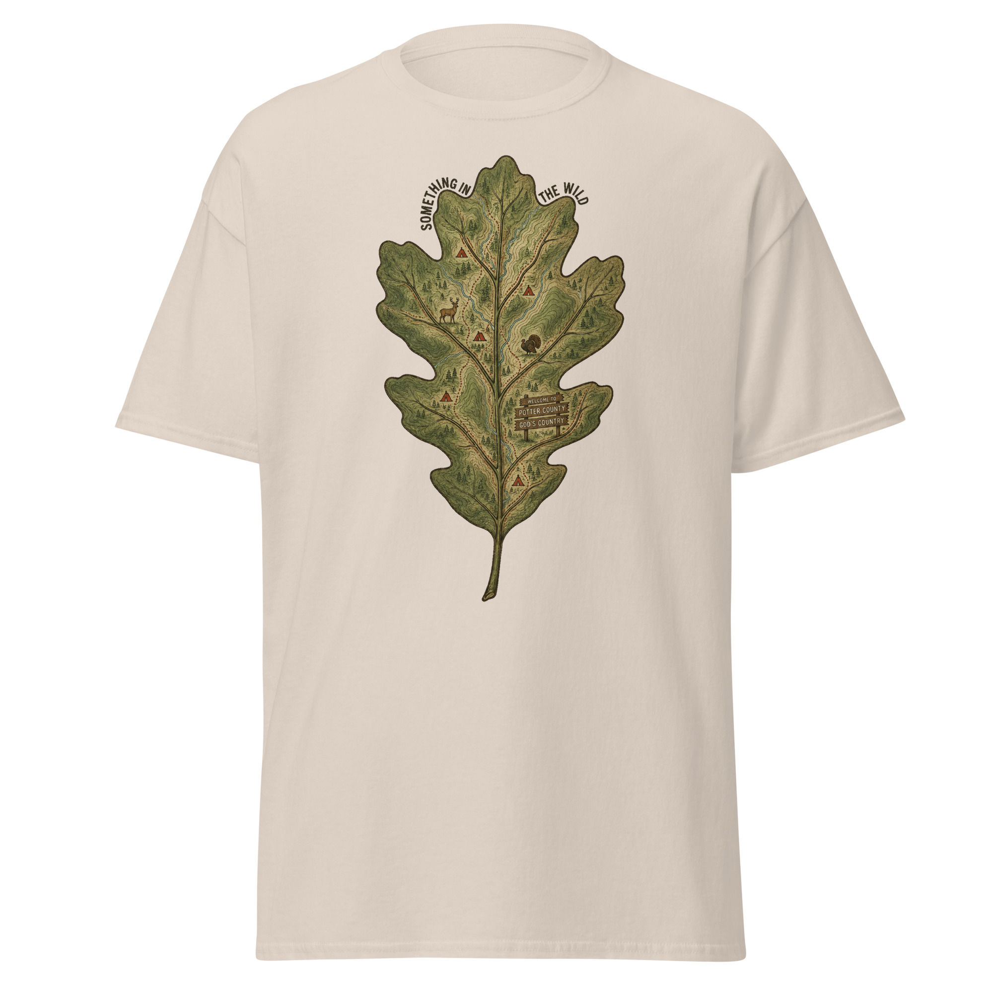Potter County Leaf Tee