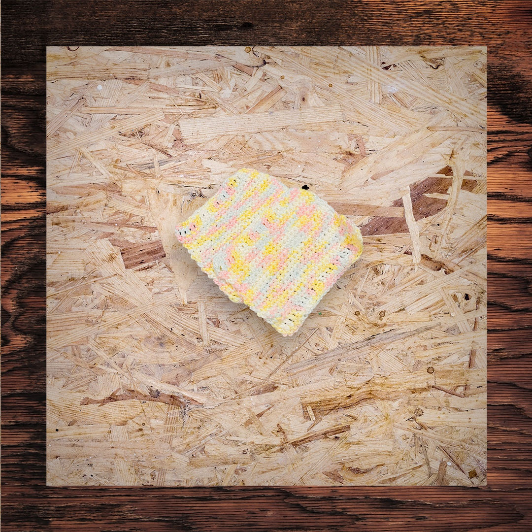 Spring Pastels Crocheted Washcloths