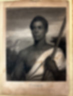 An original first print of Cinque, courtesy Cheyney University, Dorsey Collection