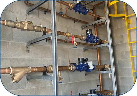 newly installed commercial piping in Sault Ste Marie
