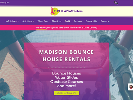 Fun Play Inflatables is the #1 bounce house destination in Madison!
