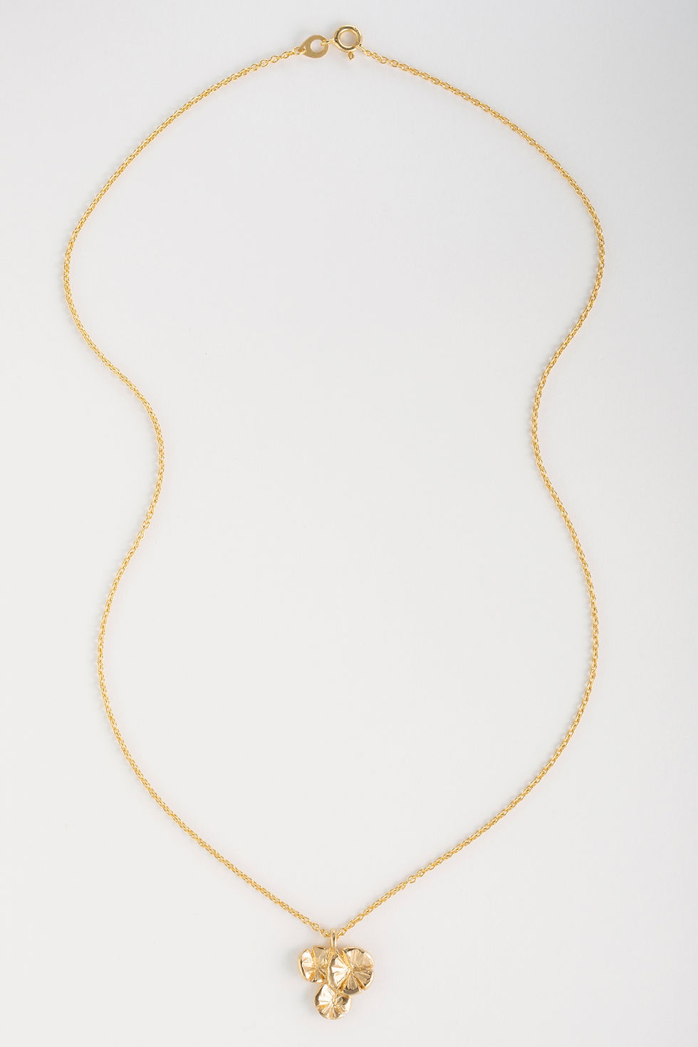 Thumbnail: silent blossom threesome necklace