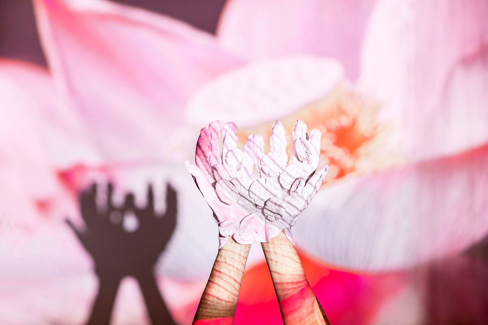 Thumbnail: silent blossom post card