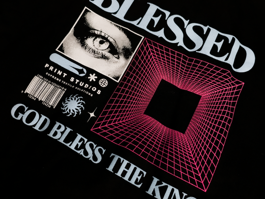 A Screenprint on a Hoodie