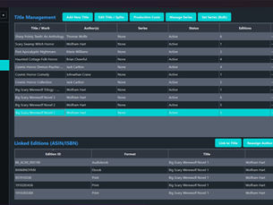 Imprint Title Management Page