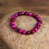 Thumbnail: Rose Pink Tiger Eye Bracelet 8mm With Lab Certificate