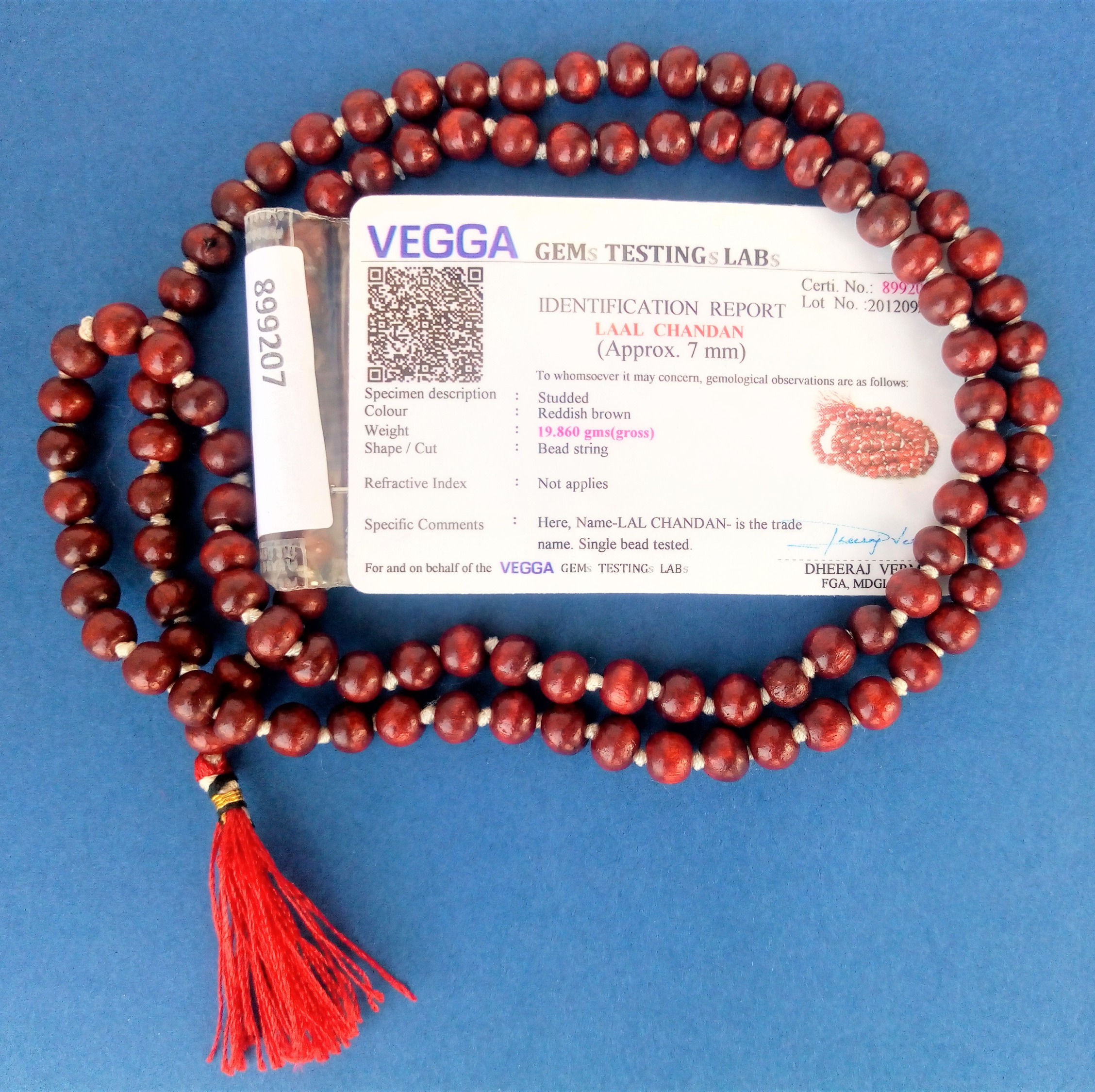 Red Sandalwood Rosary